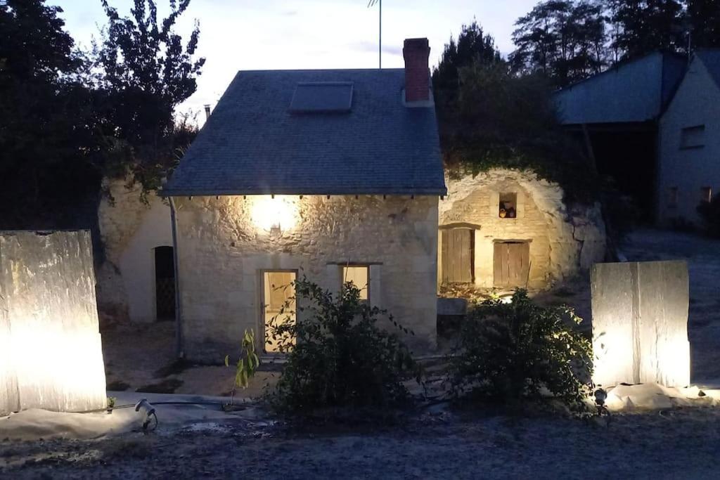 Maison 2-3 Pers Semi-Troglodyte Angers-Saumur Louresse-Rochemenier Exteriör bild