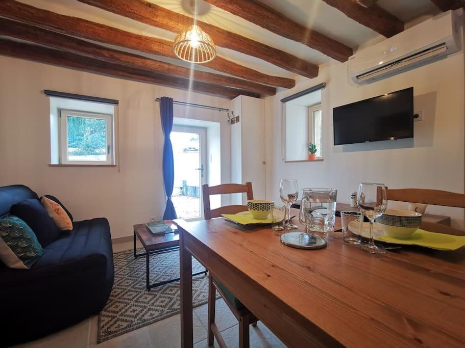 Maison 2-3 Pers Semi-Troglodyte Angers-Saumur Louresse-Rochemenier Exteriör bild